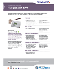 SERVOTOUGH FluegasExact 2700